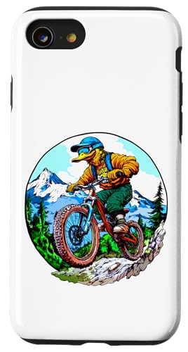 Enten Bike / Biker Ente Hülle für iPhone SE (2020) / 7 / 8 von Biking Animals