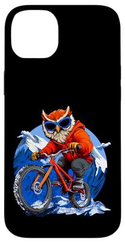 Eule Bike Hülle für iPhone 14 Plus Eule Bike Hülle für iPhone 14 Plus von Biking Animals