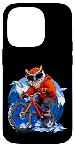 Eule Bike Hülle für iPhone 14 Pro Eule Bike Hülle für iPhone 14 Pro von Biking Animals