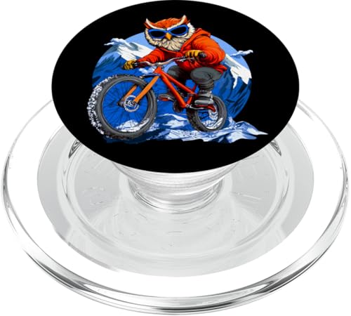Eule Bike PopSockets PopGrip für MagSafe Eule Bike PopSockets PopGrip für MagSafe von Biking Animals