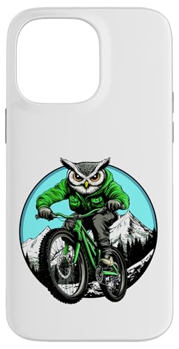 Eulen Mountainbike / Biker Eule Hülle für iPhone 14 Pro Max Eulen Mountainbike / Biker Eule Hülle für iPhone 14 Pro Max von Biking Animals