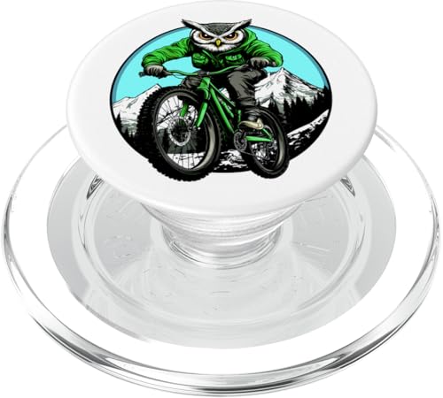 Eulen Mountainbike / Biker Eule PopSockets PopGrip für MagSafe Eulen Mountainbike / Biker Eule PopSockets PopGrip für MagSafe von Biking Animals