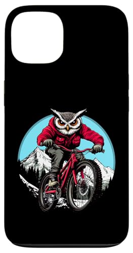 Eulen Mountainbike Hülle für iPhone 13 Eulen Mountainbike Hülle für iPhone 13 von Biking Animals