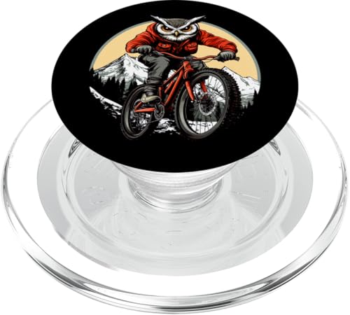 Eulen Mountainbike PopSockets PopGrip für MagSafe Eulen Mountainbike PopSockets PopGrip für MagSafe von Biking Animals
