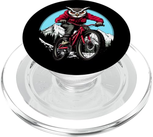 Eulen Mountainbike PopSockets PopGrip für MagSafe Eulen Mountainbike PopSockets PopGrip für MagSafe von Biking Animals