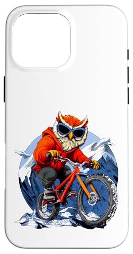 Eulen Mountainbiker / Bike Eule Hülle für iPhone 16 Pro Max Eulen Mountainbiker / Bike Eule Hülle für iPhone 16 Pro Max von Biking Animals