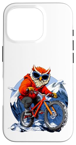 Eulen Mountainbiker / Bike Eule Hülle für iPhone 16 Pro Eulen Mountainbiker / Bike Eule Hülle für iPhone 16 Pro von Biking Animals