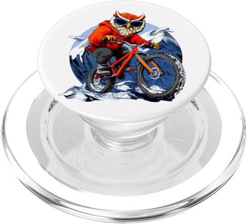 Eulen Mountainbiker / Bike Eule PopSockets PopGrip für MagSafe Eulen Mountainbiker / Bike Eule PopSockets PopGrip für MagSafe von Biking Animals
