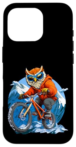 Mountainbike Eule Hülle für iPhone 16 Pro Mountainbike Eule Hülle für iPhone 16 Pro von Biking Animals