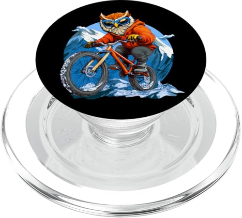Mountainbike Eule PopSockets PopGrip für MagSafe Mountainbike Eule PopSockets PopGrip für MagSafe von Biking Animals