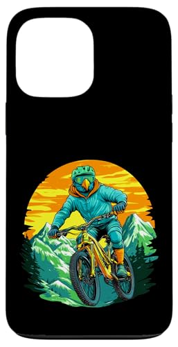 Papagei Bike Hülle für iPhone 13 Pro Max von Biking Animals