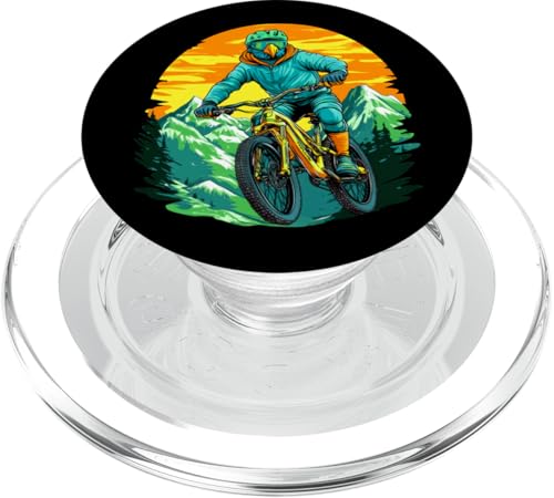 Papagei Bike PopSockets PopGrip für MagSafe Papagei Bike PopSockets PopGrip für MagSafe von Biking Animals