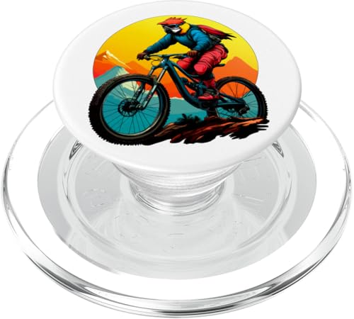 Papagei Mountainbiker PopSockets PopGrip für MagSafe Papagei Mountainbiker PopSockets PopGrip für MagSafe von Biking Animals