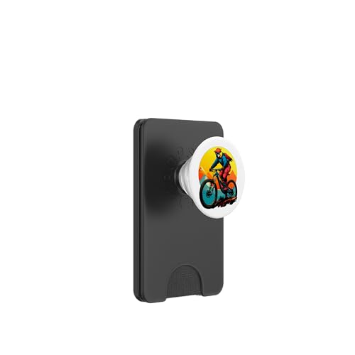 Papagei Mountainbiker PopSockets PopWallet für MagSafe Papagei Mountainbiker PopSockets PopWallet für MagSafe von Biking Animals