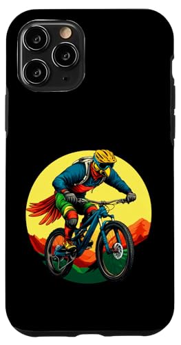 Papageien Bike / Mountainbiker Papagei Hülle für iPhone 11 Pro Papageien Bike / Mountainbiker Papagei Hülle für iPhone 11 Pro von Biking Animals