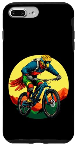 Papageien Bike / Mountainbiker Papagei Hülle für iPhone 7 Plus/8 Plus Papageien Bike / Mountainbiker Papagei Hülle für iPhone 7 Plus/8 Plus von Biking Animals