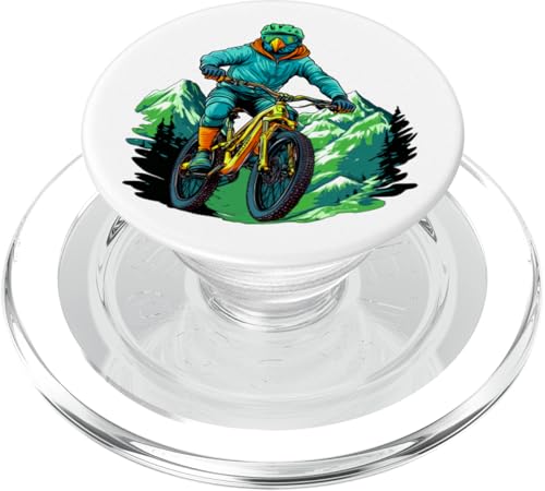 Papageien Bike PopSockets PopGrip für MagSafe Papageien Bike PopSockets PopGrip für MagSafe von Biking Animals