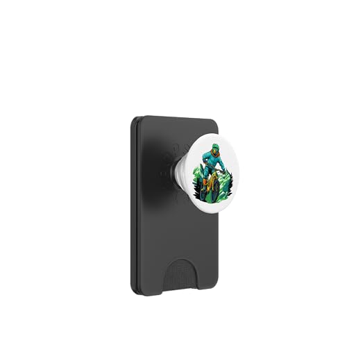 Papageien Bike PopSockets PopWallet für MagSafe Papageien Bike PopSockets PopWallet für MagSafe von Biking Animals