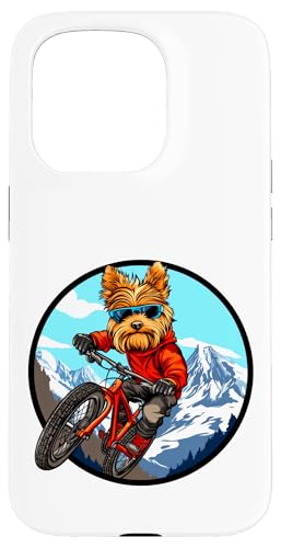 Terrier Bike Hülle für iPhone 15 Pro Terrier Bike Hülle für iPhone 15 Pro von Biking Animals