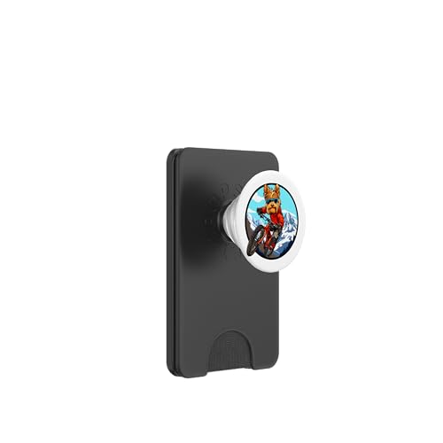 Terrier Bike PopSockets PopWallet für MagSafe Terrier Bike PopSockets PopWallet für MagSafe von Biking Animals