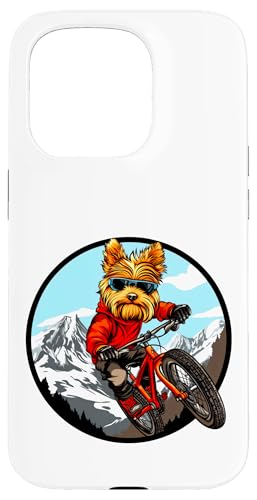 Yorkshire Terrier Biker / Mountainbike Terrier Hülle für iPhone 15 Pro Yorkshire Terrier Biker / Mountainbike Terrier Hülle für iPhone 15 Pro von Biking Animals