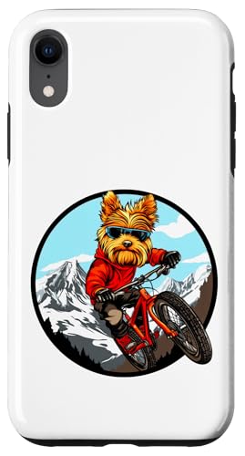 Yorkshire Terrier Biker / Mountainbike Terrier Hülle für iPhone XR Yorkshire Terrier Biker / Mountainbike Terrier Hülle für iPhone XR von Biking Animals
