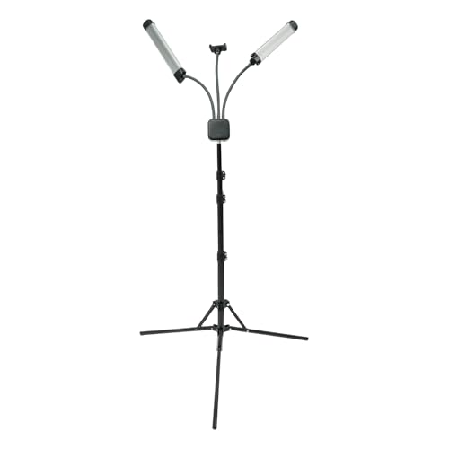 Biknltio LED-Fülllicht mit doppeltem Arm, um 360 Grad drehbar, für Fotografie Biknltio LED-Fülllicht mit doppeltem Arm, um 360 Grad drehbar, für Fotografie von Biknltio