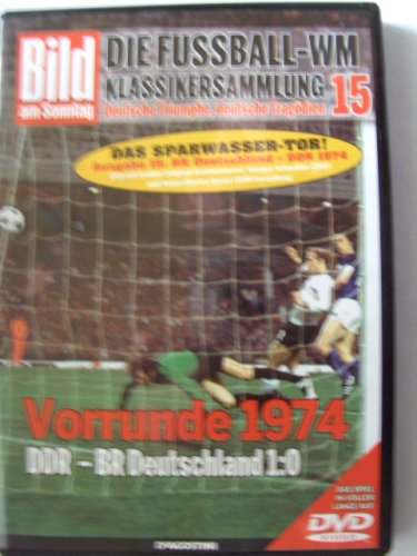 Die Fussball-WM ~ Klassikersammlung 15 ~ Vorrunde 1974 ~ DDR - Deutschland 1:0 [Audio CD] von Bild am Sonntag