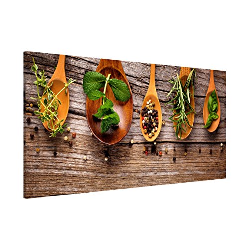 Bilderwelten Magnettafel - Kräuter und Gewürze - Memoboard Panorama Querformat 1:2, Wandbild Magnettafel Pinnwand Magnetboard Magnetpinnwand Magnetwand Stahl Küche Büro, Größe HxB: 37cm x 78cm Bilderwelten Magnettafel - Kräuter und Gewürze - Memoboard Panorama Querformat 1:2, Wandbild Magnettafel Pinnwand Magnetboard Magnetpinnwand Magnetwand Stahl Küche Büro, Größe HxB: 37cm x 78cm von Bilderwelten