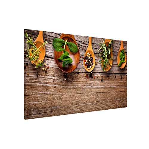 Bilderwelten Magnettafel - Kräuter und Gewürze - Memoboard Querformat 2:3, Wandbild Magnettafel Pinnwand Magnetboard Magnetpinnwand Magnetwand Stahl Küche Büro, Größe HxB: 40cm x 60cm Bilderwelten Magnettafel - Kräuter und Gewürze - Memoboard Querformat 2:3, Wandbild Magnettafel Pinnwand Magnetboard Magnetpinnwand Magnetwand Stahl Küche Büro, Größe HxB: 40cm x 60cm von Bilderwelten