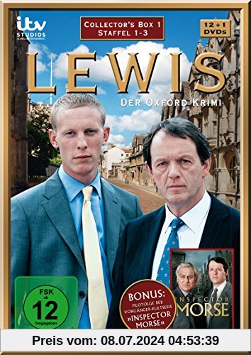 Lewis - Der Oxford Krimi - Collector's Box 1 [13 DVDs] von Bill Anderson