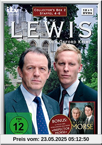 Lewis - Der Oxford Krimi - Collector's Box 2 [13 DVDs] von Bill Anderson