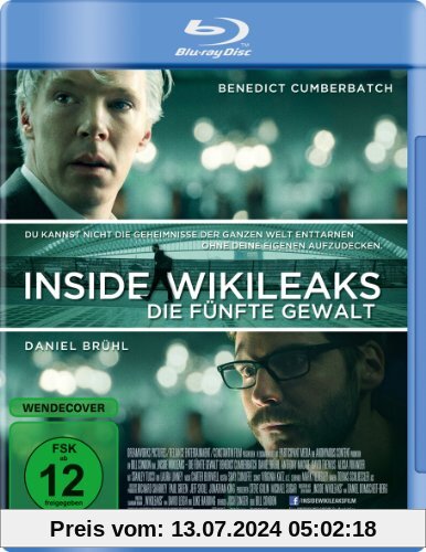 Inside WikiLeaks - Die fünfte Gewalt [Blu-ray] von Bill Condon