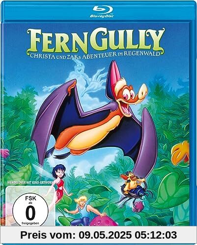 FernGully - Christa und Zaks Abenteuer im Regenwald (Kinofassung, in HD neu abgetastet) [Blu-ray] von Bill Kroyer