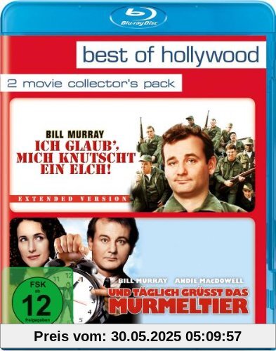 Ich glaub' mich knutscht ein Elch/Und täglich grüßt das Murmeltier - Best of Hollywood/2 Movie Collector's Pack [Blu-ray] von Bill Murray
