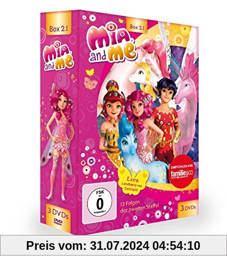 Mia and me - Staffelbox 2.1 - Staffel 2, Folge 1-13 [3 DVDs] von Bill Speers