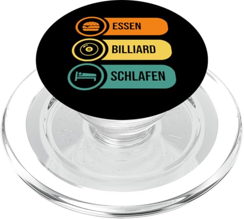Billardspieler Billard PopSockets PopGrip für MagSafe Billardspieler Billard PopSockets PopGrip für MagSafe von Billard Snooker Billardspieler