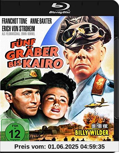 Fünf Gräber bis Kairo (Five Graves to Cairo) [Blu-ray] von Billy Wilder