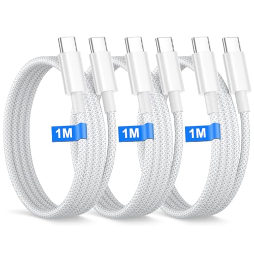 iPhone 15 16 Ladekabel 1M 3Pack, 60W USB C auf USBC Kabel Ladekabel for iPhone 16/15/15 Pro Max/15 Plus,iPad Air/Pro, usbc auf usb c Schnellladekabel Nylon Kabel Handy USB C ladekabel Datenkabel iPhone 15 16 Ladekabel 1M 3Pack, 60W USB C auf USBC Kabel Ladekabel for iPhone 16/15/15 Pro Max/15 Plus,iPad Air/Pro, usbc auf usb c Schnellladekabel Nylon Kabel Handy USB C ladekabel Datenkabel von Bimker