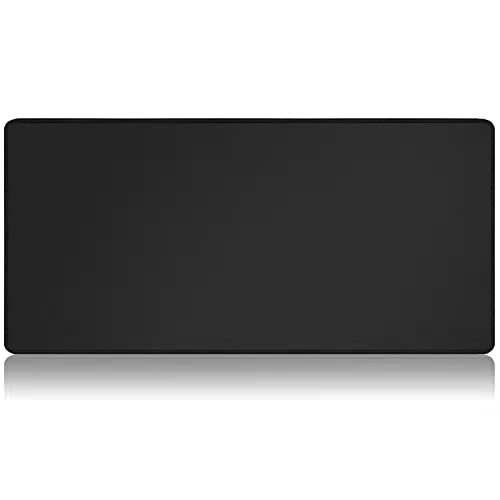 Bimormat Großes Gaming schwarz Mauspad,600x300x2mm XL Schreibtischunterlage, Mousepad Gemacht aus Hochwertige Materialien,Verbessert Präzision und Geschwindigkeit(DE-60x30 Black) von Bimormat