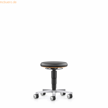 Bimos Hocker Labor 9463L-MG01-3279 Rollen schwarz/orange von Bimos