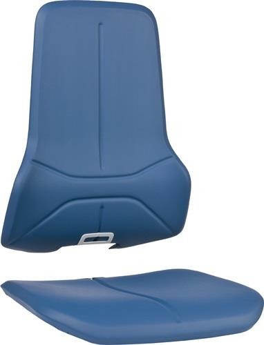 Bimos Wechselpolster Integralschaum blau f.Sitz u.Rückenlehne 9588-2001 von Bimos