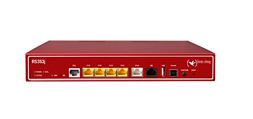 BINTEC RS353jv IP Access Router Tischgerät inkl. VDSL2 u. ADSL2+ Modem Annex B/J u. ISDN 1x ISDN-S0 inkl. 5 IPSec Tunnel All-IP von Bin Tec