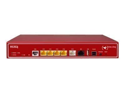 BinTec RS353j - Router - ISDN/DSL - 5-Port-Switch - ATM, GigE - an Rack montierbar Router RS353J / IP Access Router Tischgerät mit option. 19' Erweiterung inkl. VDSL2 und ADSL2+ Modem (Annex B/J, ISDN) von Bin Tec