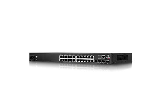 Bintec-elmeg ESW4000-28T Managed L2+ Gigabit Ethernet (10/100/1000) Schwarz – Netzwerk-Switches (Management, L2+, Gigabit Ethernet (10/100/1000)) von Bin Tec