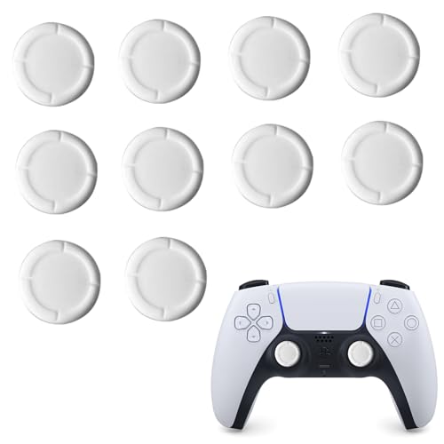 10-Stück Ps5 Controller Zubehör für Nintendo Switch,Controller Stick Aufsätze für Nintendo Switch Joystick Kappen,Controller Sticks nintendo Switch Ersatzteile Kappen,Gummi Controller Grip kappen von BinXiaoQin