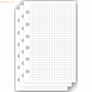 Bind Notizeinlage A7 Mini kariert 80x125mm 50 Blatt Bind Notizeinlage A7 Mini kariert 80x125mm 50 Blatt von Bind