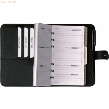 Bind Systemplaner Standard A7 Kunstleder ohne Kalendarium schwarz Bind Systemplaner Standard A7 Kunstleder ohne Kalendarium schwarz von Bind