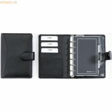Bind Systemplaner T7 A7 Nappaleder ohne Kalendarium schwarz Bind Systemplaner T7 A7 Nappaleder ohne Kalendarium schwarz von Bind