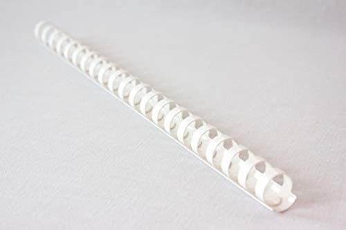 Bind2Go Bindekämme, A4, 21 Ringe, 25 Stück, 16 mm, Weiß Bind2Go Bindekämme, A4, 21 Ringe, 25 Stück, 16 mm, Weiß von Bind2Go
